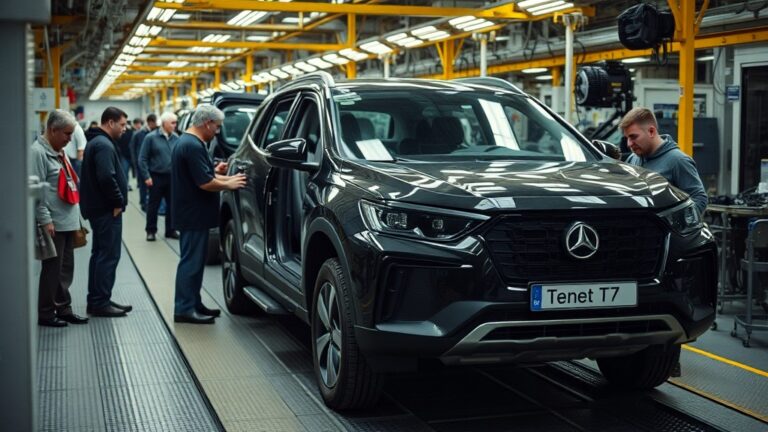 Tenet начал выпускаться серийно на бывшем заводе Volkswagen в Калуге