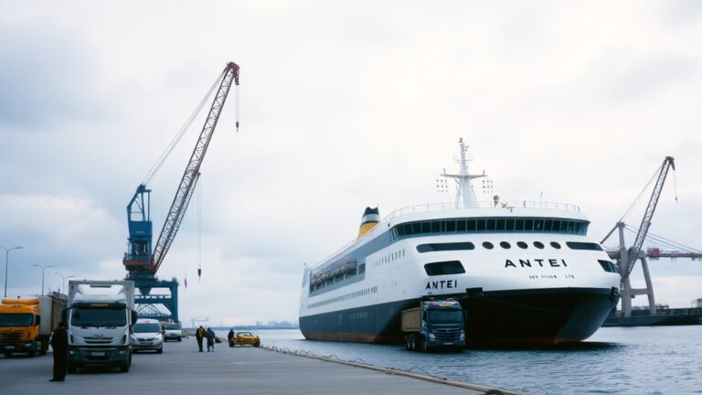 Паром «Антей» прошёл тестирование на маршруте Санкт-Петербург — Калининград
