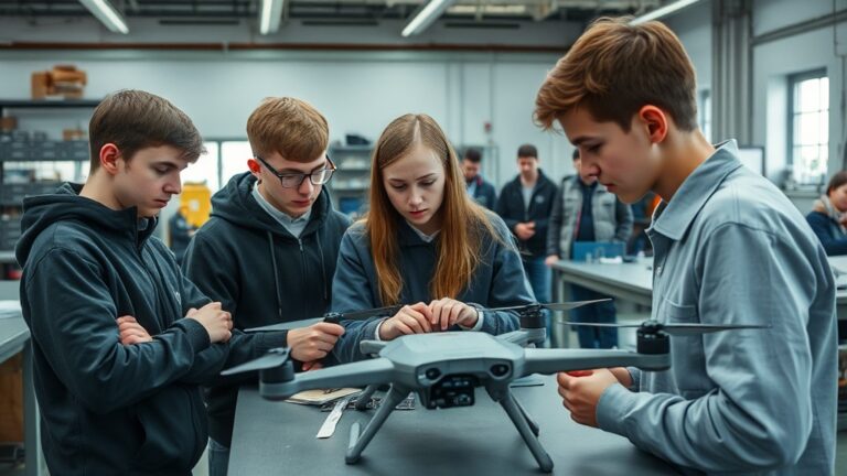 Ученики петербургских школ побывали на производстве беспилотников