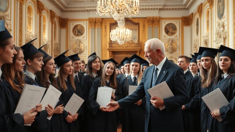 Выпускников-отличников школы № 564 чествовали в Петербурге