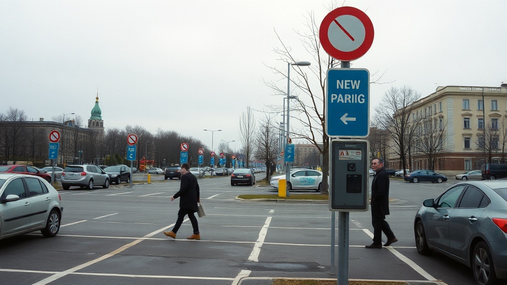 Платная парковка придёт в Василеостровский район с 1 ноября