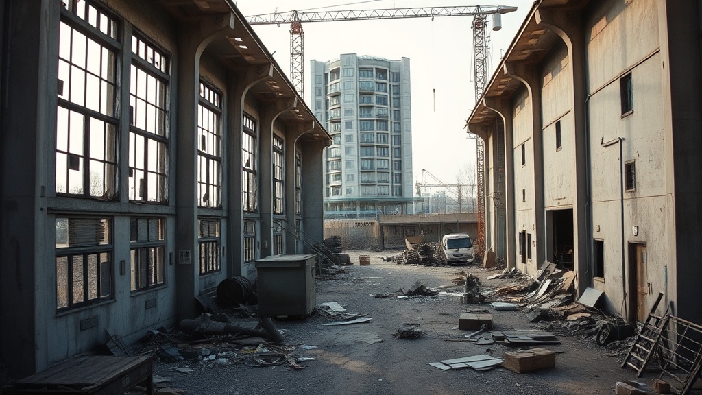 На месте макаронной фабрики возведут жилые дома и офисы