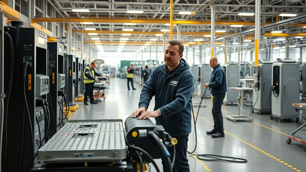 «Техноспарк» начал выпуск зарядных станций для электромобилей