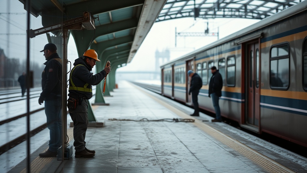 РЖД начнёт устанавливать на станциях инфракрасные обогреватели