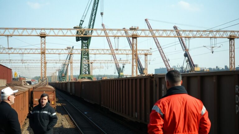 Петербургские железные дороги доставили свыше 42 млн тонн грузов