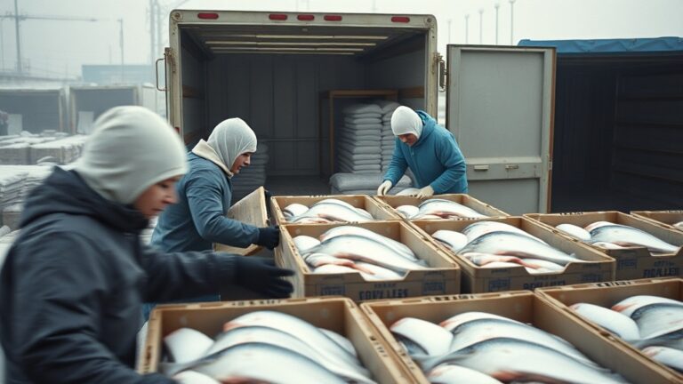 Поставки российских морепродуктов в Китай могут установить новый рекорд