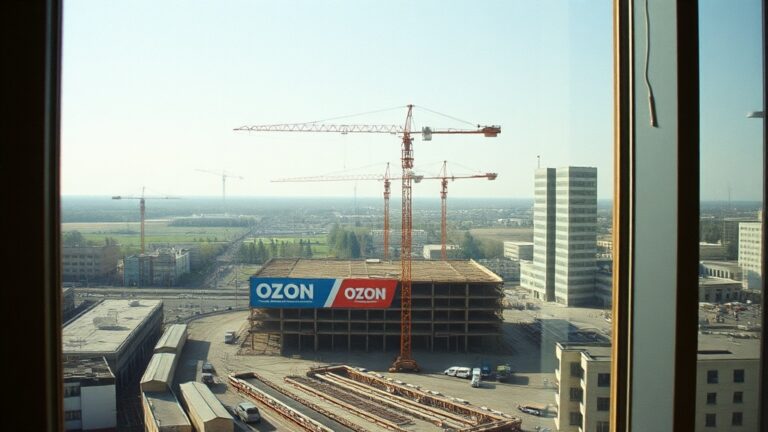 Ozon запустил возведение логистического центра в Казахстане